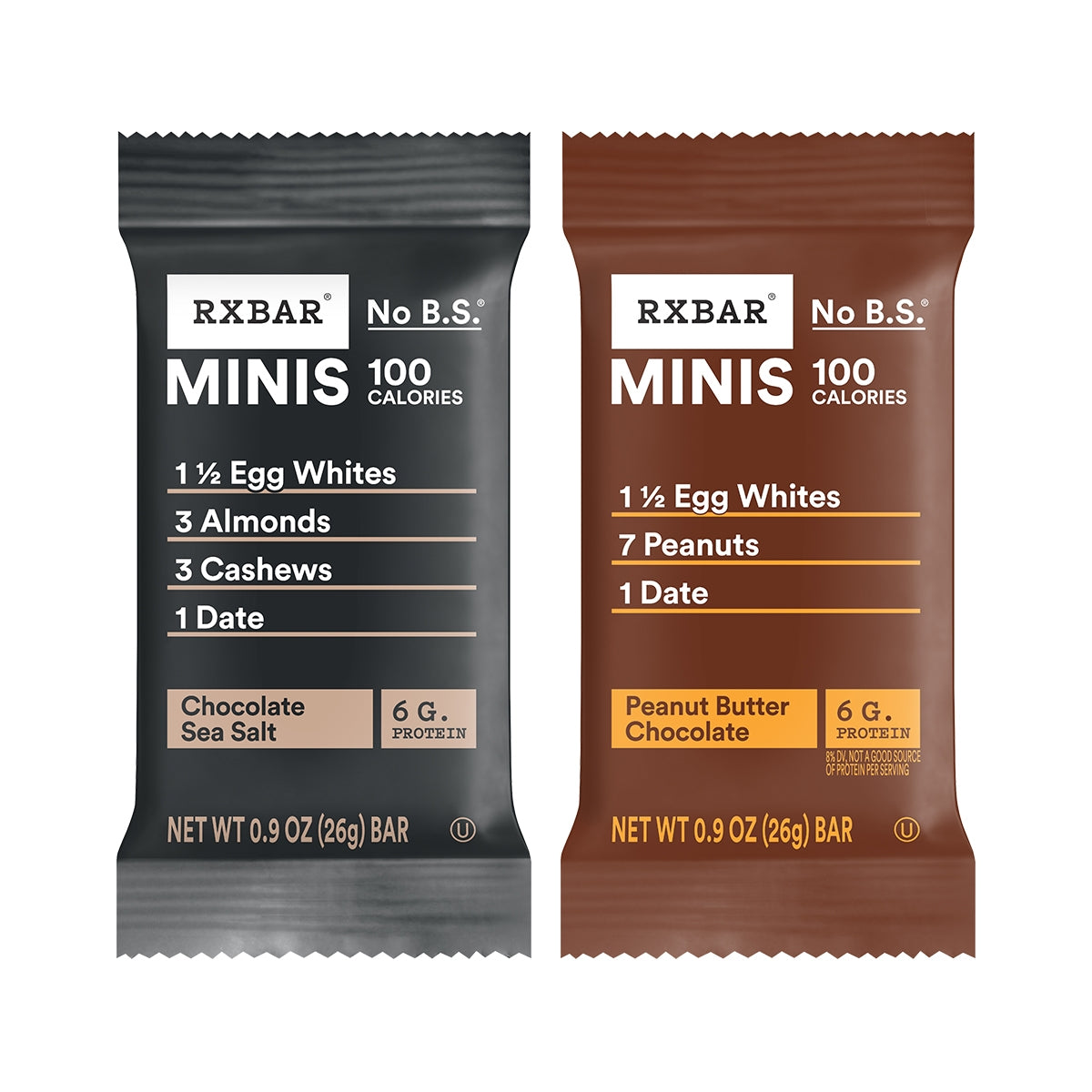 Chocolate Sea Salt & Peanut Butter Chocolate Minis Z2